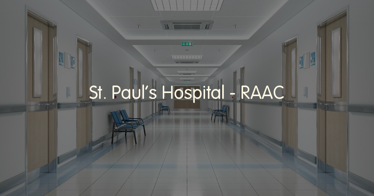 St. Paul's Hospital RAAC, Vancouver, British Columbia